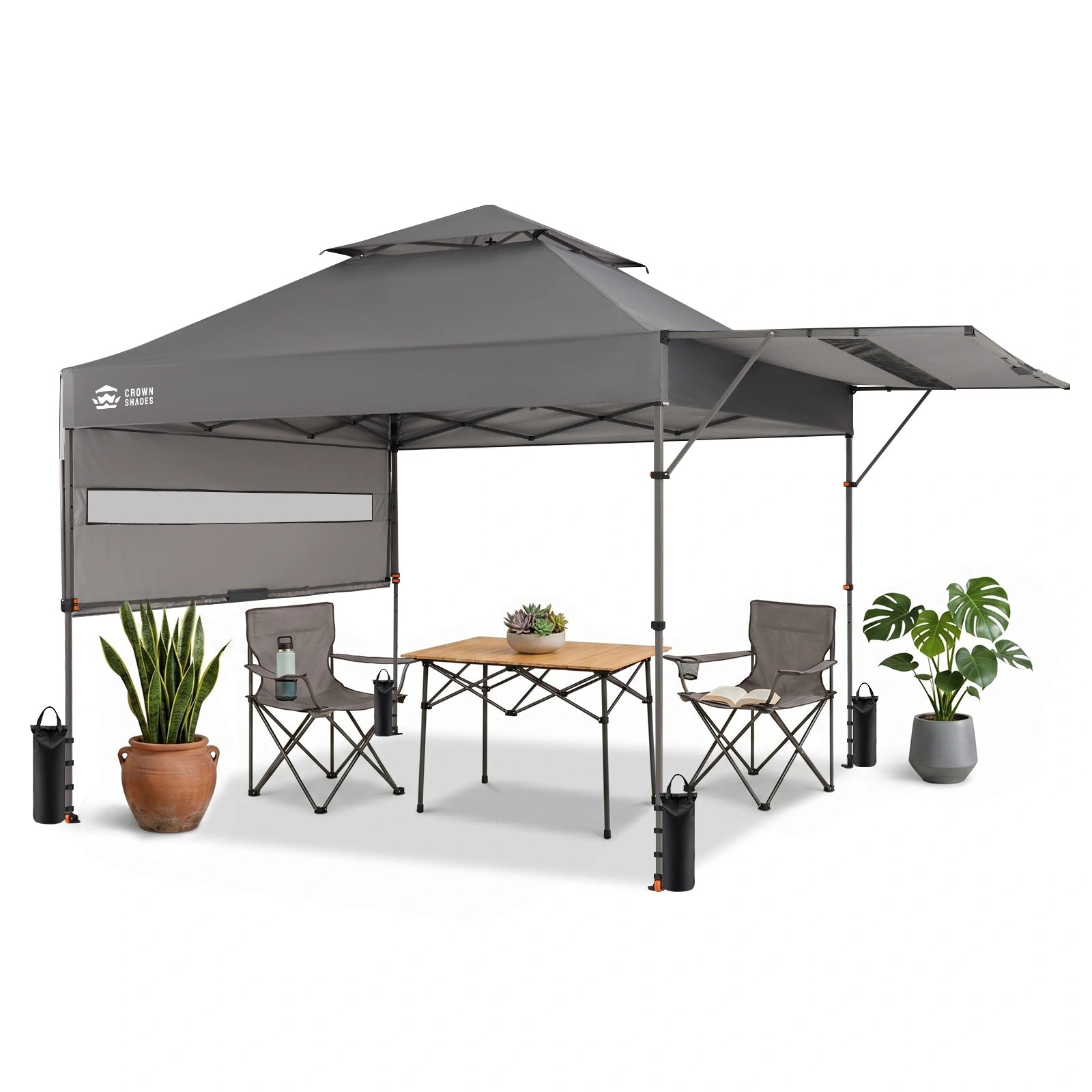 Vista 10' x 18' Canopy | Dual Awnings