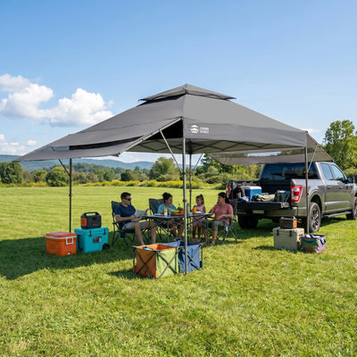 Vista 10' x 18' Canopy | Dual Awnings