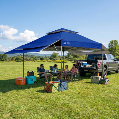Vista 10' x 18' Canopy | Dual Awnings