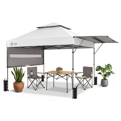 Vista 10' x 18' Canopy | Dual Awnings